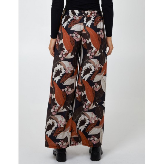 Leaf Print Trouser