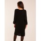 Knitted Ribbed Jumper Dress