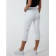 Zip Detail Crop Trouser