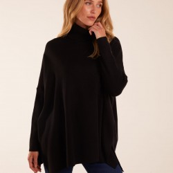 High Neck Boxy Jumper