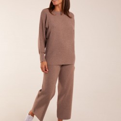 Ribbed Knitted Lounge Set