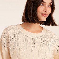 Diamante Knitted Jumper