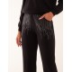 Diamante Knitted Flared Trousers