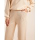 Diamante Knitted Flared Trousers