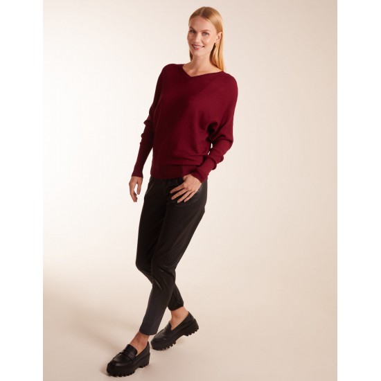 Jumper Rib V-Neck