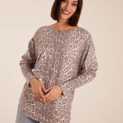 Leopard Print Jumper