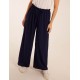 Drawstring Wide Leg Trousers