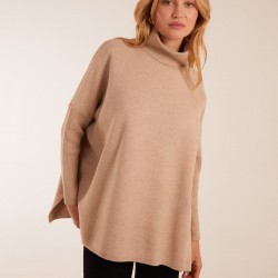 High Neck Boxy Jumper